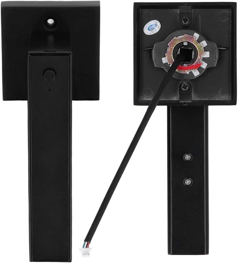 woobles Electronic lock, anti-theft zinc alloy fingerprint lock with key for hotel home - Image 3